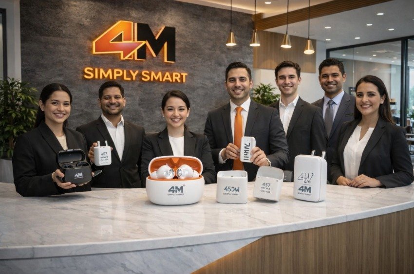 4M Gadgets Product Range - Mobile Accessories Collection