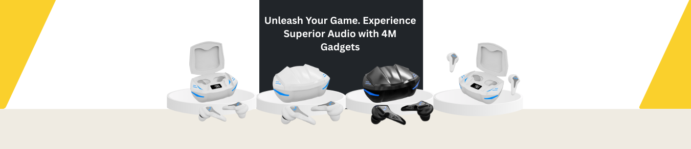 4M Gadgets Mobile Accessories - Chargers, Earphones, Power Banks